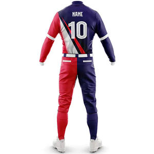 Nouvelle arrivée, uniforme de baseball coloré pour adultes, vêtements de sport, uniforme de baseball sublimé et vierge, qualité supérieure, vente chaude - Product Image 6