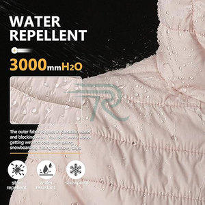 Chaqueta Cortavientos Impermeable de Secado Rápido para Mujer, con Capucha Desmontable, Gran Venta - Product Image 5