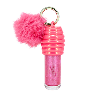 Lote de 6 unidades - Brillo Labial Mocoallure Miel Rosa "Lip Bubble" - Brillo Hidratante con Pompón Kawaii - Acabado Sedoso con Efecto Espejo - Product Image 3