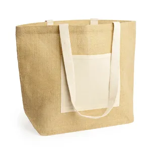 Borse Tote in Iuta Personalizzabili per Merchandising, Prodotto Promozionale Premium - Product Image 1