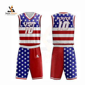 Ensembles d'uniformes de basket-ball personnalisés avec impression par transfert thermique, tailles plus grandes, avec services OEM/ODM et prix bas - Product Image 2