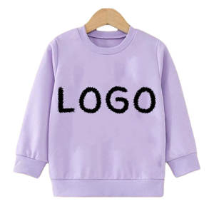 Crewneck Pullover Sweatshirts for Kids High Quality 100% Cotton Boys <b>Hoodies</b> & Sweatshirts - Product Image 4