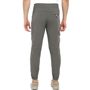 Pantalons de jogging pour homme personnalisés avec taille haute élastique, légers, pour le sport, la course en plein air, style décontracté ample - Product Image 4