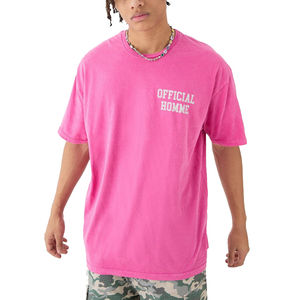 100% Cotton <b>Shirt</b> Custom Screen Printing <b>T</b>-<b>shirts</b> Quick-Dry <b>Neck</b> <b>High</b> Quality Custom Logo Short Sleeves Screen Printing <b>T</b>-<b>shirts</b> - Product Image 1