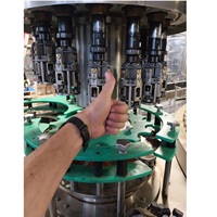 Machine d'étiquetage BOPP thermofusible rotative entièrement automatique de vente chaude pour la ligne d'embouteillage d'eau et de boissons gazeuses disponible à la vente