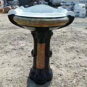 Lavabo sanitaire de piédestal de forme ronde de conception moderne de la Chine pour la salle de bains - Product Image 3