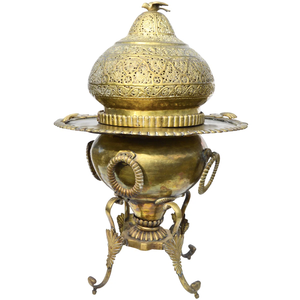 Stylish Islamic Bakhoor <b>Incense</b> <b>Burner</b> (Metal) Eco-friendly & 100% Natural Religious Home Fragrance & Cultural Decoration - Product Image 5