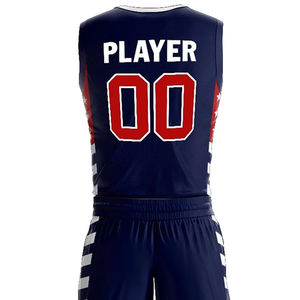 Nouveauté, uniforme de basket-ball, impression personnalisée, logo, respirant, séchage rapide, ensemble maillot et short, vêtements de sport sans manches, uniforme - Product Image 5