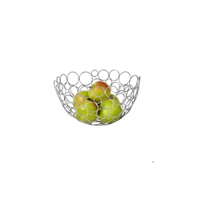Tazón de frutas de hierro metálico para frutas y verduras Tazón de metal Diseño clásico Tazón de frutas de metal moderno a bajo precio - Product Image 2