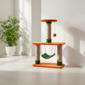 ที่ลับเล็บแมวคุณภาพสูง Amistar Autumn Bliss Cat Tower สำหรับแมวทุกขนาด - Product Image 2