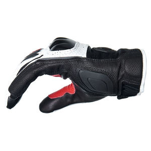 Guantes de carreras de cuero Premium estilo motorista negro de dedo completo personalizados guantes de uso de motocicleta deportivos cómodos 2025 - Product Image 4