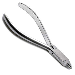 คีมปากนกสำหรับจัดฟันทำจากสเตนเลสมาตรฐาน125มม. เครื่องมือทันตกรรมที่ผ่านการรับรองจาก CE ISO - Product Image 4