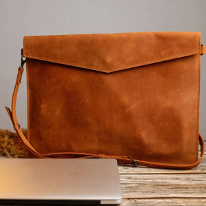 High Quality Office <b>Bags</b> for <b>Men</b> Genuine Leather Business Laptop Briefcase Male Travelling Soft Leather Tote Handbag LPG-0121 - Product Image 1