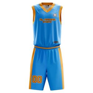 Uniforme de baloncesto personalizado más vendido, camisetas de poliéster transpirable, ropa deportiva impresa, camisetas de baloncesto para jóvenes y adultos, conjunto corto - Product Image 3