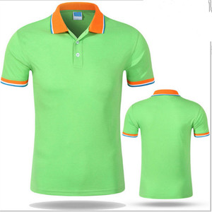 เสื้อยืดโปโลมีปกสำหรับผู้ชายเสื้อโปโลผ้าฝ้ายลำลองสำหรับนักกีฬากอล์ฟออกแบบได้ตามต้องการ - Product Image 2