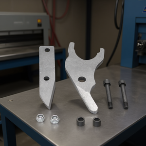 Juego de Repuesto de Accesorios y Piezas para Herramientas Neumáticas Hazet: Placa Espaciadora Superior e Inferior y Tornillo para Cizalla de Metal - Product Image 3