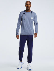 Hospital al por mayor transpirable debajo de uniformes | traje de Enfermería de manga larga unisex para servicio de enfermería - Product Image 6