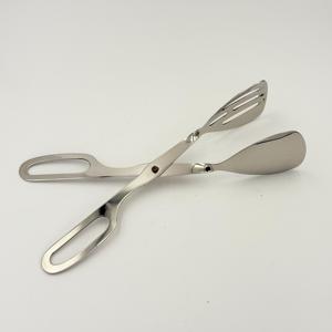 Nouveauté, vente chaude, pinces à glace en acier inoxydable 202, pinces à nourriture personnalisées pour pique-nique en plein air, barbecue, vente en gros d'usine, outil de pâtisserie - Product Image 3