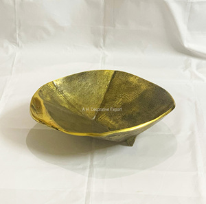 ชามโลหะสำหรับงานสลัดผลไม้ถ้วยเสิร์ฟงานแต่งงานถ้วยอลูมิเนียมทองดีไซน์ใหม่สำหรับโรงแรมสลัดผลไม้ - Product Image 3