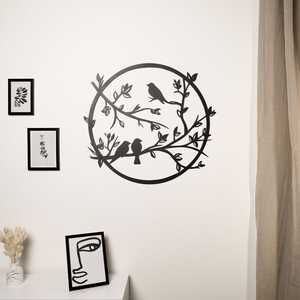 Diseño de hojas Arte de la pared de Metal Decoración para el hogar Hotel Restaurante Oficina Colgante de pared Artes Casa Calentamiento Decorativo - Product Image 6