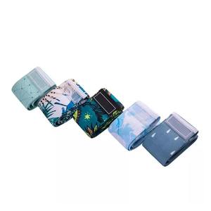 Bandes de résistance en tissu élastique avec logo personnalisé, bandes de résistance en coton et polyester pour la salle de sport, le yoga et l'entraînement à domicile - Product Image 2