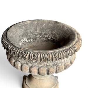 Meilleure Collection : Vase de Sol en Grès Vintage, Pot de Fleurs Sculpté Classique, Bol de Jardinage, Pièce d'Archéologie Architecturale Antique - Product Image 3