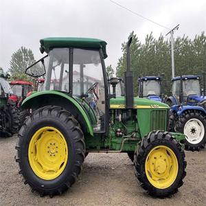 รถแทรกเตอร์ตีนตะขาบ John Deere 5058E พร้อมห้องโดยสารปรับอากาศ 90 แรงม้า ขับเคลื่อน 4 ล้อ เครื่องยนต์ Yunnei ชิ้นส่วนหลัก แบริ่ง มอเตอร์ ปั๊ม เกียร์ - Product Image 4