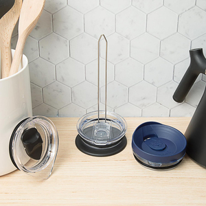 Nueva cocina <span class=keywords><strong>Vertical</strong></span> plegable vaso botella taza tapa estante almacenamiento para hasta 10 tapas plegable vaso tapa organizador - Product Image 6