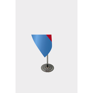 Drapeau d'intérieur officiel de l'Érythrée avec logo personnalisé, impression numérique sur soie et polyester, mât en aluminium pour utilisation automobile - Product Image 4