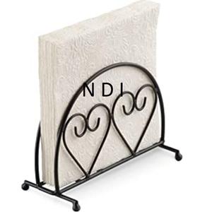 Boîte de rangement en papier de finition antique noire, porte-serviettes, design artisanal pour bar et restaurant, porte-mouchoirs en métal - Product Image 3