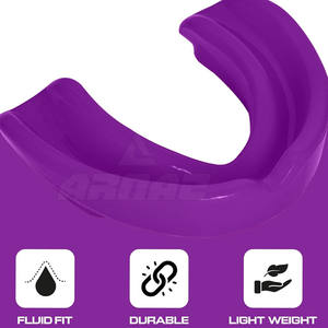Training Ready With Durable And Flexible Material Boxing <b>Mouth</b> <b>Guard</b> <b>Sports</b> Safety Solution - Product Image 3