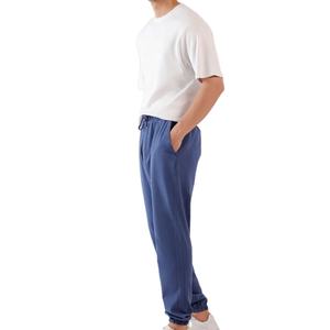 OEM Professional <b>Slim</b> <b>Fit</b> <b>Men</b> <b>Joggers</b> Pants Casual Mid Waist Straight Quick Dry Breathable Canvas Fabric Drawstring Closure - Product Image 3