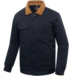 Chaqueta de Trabajo TBUC Marca Coreana TB-325J, Funcional, de Algodón con Detalles de Pana, Acolchada, Resistente al Viento, Impermeable y Térmica - Product Image 2