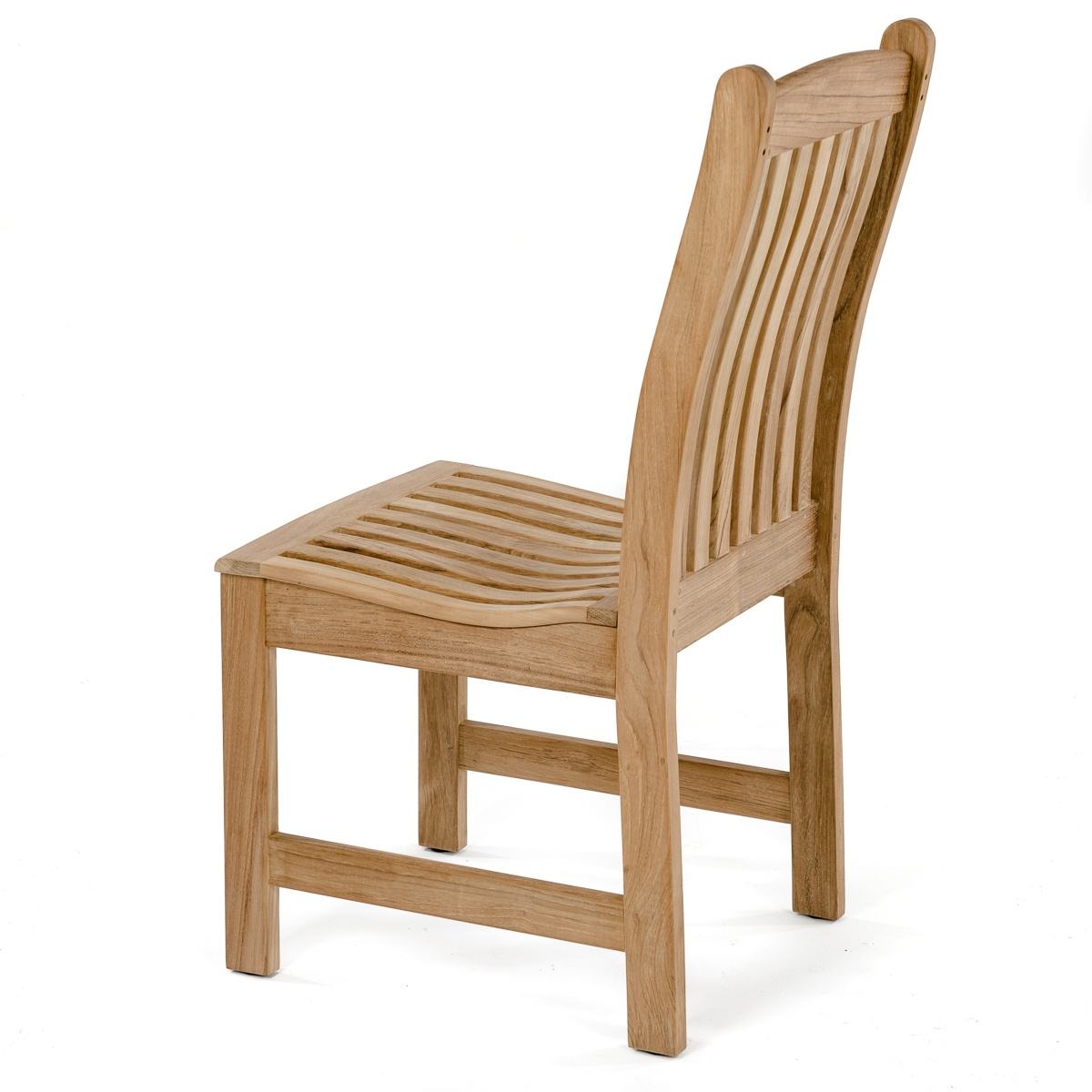 เก้าอี้ไม้สักขัดอย่างดีสำหรับรัฐบาลไม้สัก