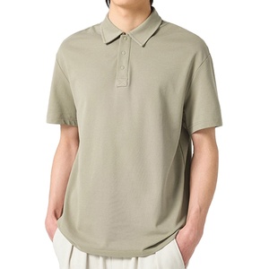 Polo bordado para hombre, Camiseta 100% de algodón de alta calidad, Polo de talla grande para hombre, camisetas de manga corta para hombre, Polo personalizado elegante - Product Image 2