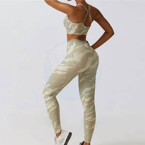 Último Diseño en Ropa Deportiva Ecológica sin Costuras para Hombre, con Estampado Personalizado, Tallas Grandes, Patrón Sólido, Transpirable, Cintura Alta 2 - Product Image 2