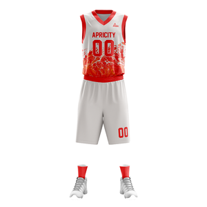 Diseña tu propio uniforme de baloncesto personalizado, conjunto con logotipo personalizado, malla 100%, poliéster transpirable, duradero, ligero, varios colores - Product Image 6