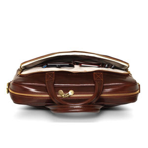 Best <b>Leather</b> Material Made <b>Leather</b> Laptop <b>Bag</b> in Plain Color Latest Design Multi functional Outdoor Use <b>Leather</b> <b>Bags</b> - Product Image 4