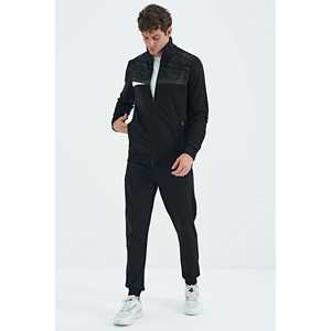 Ensemble de survêtement décontracté pour homme Harry Black, coupe standard et respirant 85197 - Product Image 4