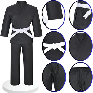 Uniforme de karaté Kyokushin personnalisé avec tissu léger pour hommes et femmes, uniforme de karaté durable et élégant - Product Image 4