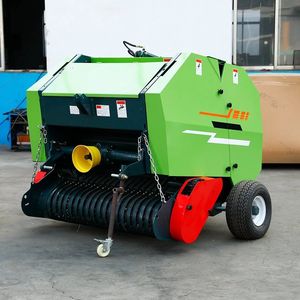 เครื่องม้วนฟางอัตโนมัติแบบโรตารี่พร้อมระบบห่อหุ้มในตัว/เครื่องม้วนฟางข้าวโพดแบบดีเซลขนาดเล็กสำหรับฟาร์มโคนม - Product Image 6