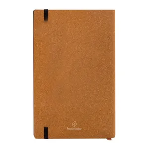 Carnet en cuir recyclé au parfum de camphre – Gadgets promotionnels durables - Product Image 3
