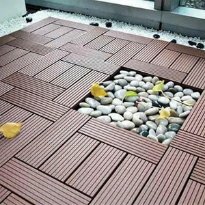 Custom OEM ODM WPC Composite <b>Deck</b> Tiles 300x300mm High Strength Commercial Outdoor Flooring Factory - Product Image 6