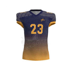 Nouveauté : uniformes de football américain pour hommes, ensembles personnalisés en gros, 100% polyester, séchage rapide, respirant, pour usage en équipe - Product Image 3