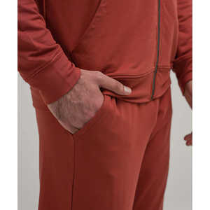 Conjunto de Sudadera con Capucha Modal para Hombre, Invierno, Suave, 95% Modal, 5% Elastano, Color Carbón/Colores - Product Image 4