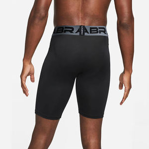 Pantalones cortos de gimnasio de entrenamiento de secado rápido con logotipo personalizado, estilo informal ligero de cintura media con bolsillos para hombres, pantalones cortos deportivos, talla de EE. UU. - Product Image 3