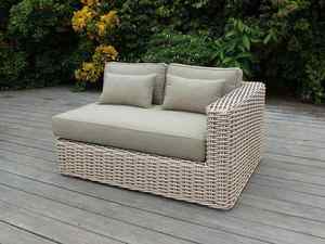 Ensemble de salon de jardin de luxe ROSA RASF-218 avec finition en osier - Product Image 2