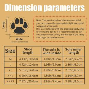 Chaussures pour chiens en gros |   Protecteur de pattes respirant antidérapant |   Chaussures pour animaux de compagnie en tissu sportif pour la marche en plein air - Product Image 3