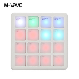 M VAVE Pocket SMC-PAD Wireless <span class=keywords><strong>MIDI</strong></span> tastiera Design portatile interfaccia USB-C per tastiere a percussione - Product Image 4