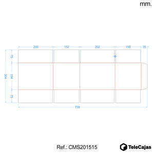 Caja Rígida de Cartón Corrugado Marrón de 20x15x15cm, Materiales Reciclados, 2mm de Grosor, Sin Tapas, para Envío Postal - Product Image 5